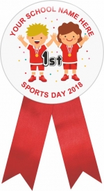 Button badge With Ribbons 2018(58mm Dia + 80mm Ribbon) Button badge With Ribbons 2018(58mm Dia + 80mm Ribbon)